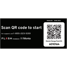 EV QR label for Zerova (Monta)