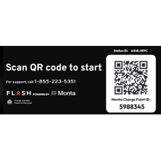 EV QR label for Zerova (Monta) includes the CEC logo